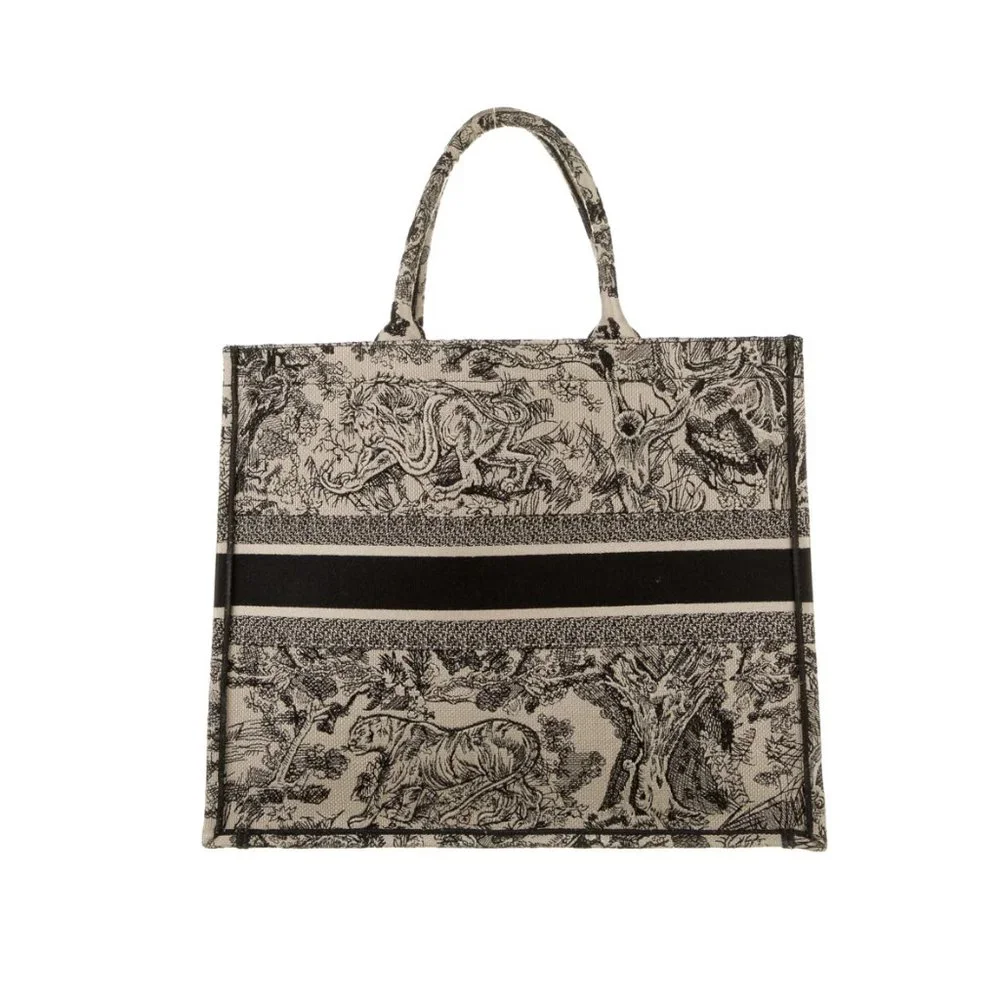Dior Large Toile de Jouy Book Tote